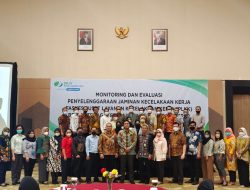 BPJS Ketenagakerjaan Melakukan Monev Pada Layanan PLKK