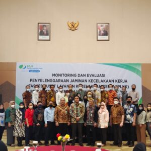 BPJS Ketenagakerjaan Melakukan Monev Pada Layanan PLKK