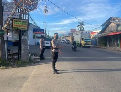 Wujud Pelayanan Kepada Masyarakat, Personil Polres Bogor Gelar Gatur Pagi di Berbagai Titik Keramaian