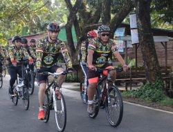 Danlantamal XII Laksanakan Gowes Bersama Prajurit Lantamal XII