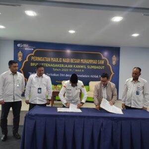 DPP Santri Tani NU Indonesia Tanda Tangan MOU Dengan BPJS Ketenagakerjaan Sumbagut