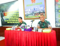 Kunjungi Lemasmil II Cimahi, Danpusdikpal Semangati dan Serahkan Tali Asih Kepada Warga Binaan