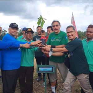 Aksi ke-3 Gerakan Hijau Biru Babelku : Semangat Lestari di SMPN 1 Parittiga