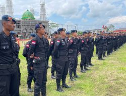 Apel Kesiapsiagaan Bencana Alam Satbrimob Polda Kalbar