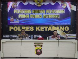 Tingkatkan Pelayanan Publik, Polres Ketapang Bersama Bank BCA Ketapang Gelar Pelatihan Budaya Pelayanan Prima