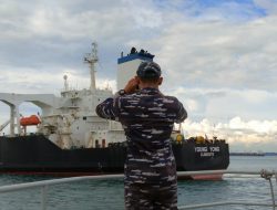 TNI AL Pastikan Alur Pelayaran Selat Singapore dan Selat Malaka Aman