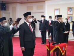 Mendagri Lantik 2 Pejabat Pimpinan Tinggi Madya Kemendagri