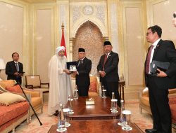 Bertemu Presiden ADFP, Wapres Tekankan Kerja Sama Promosikan Islam Moderat untuk Perdamaian Dunia