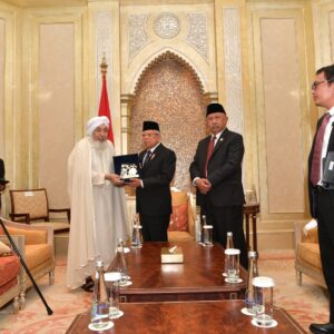Bertemu Presiden ADFP, Wapres Tekankan Kerja Sama Promosikan Islam Moderat untuk Perdamaian Dunia