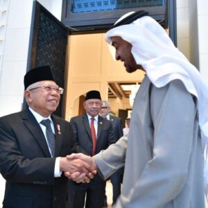 Bertemu Presiden PEA, Wapres Harapkan Kerja Sama Pembangunan School of Future Studies di Indonesia Segera Terealisasi