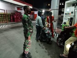 Babinsa Koramil Karangmalang Pantau Ketersediaan BBM di SPBU