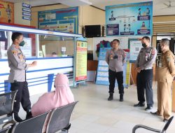 AKBP Sigit Eliyanto Nurharjanto,S.I.K.,Sidak Pelayanan Samsat Kabupaten Melawi