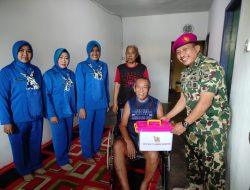 Jelang HUT Ke – 77, Danyonmarhanlan IV Tanjungpinang Laksanakan Anjangsana Purnawirawan