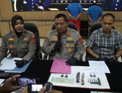 Dua Orang Pelaku Curanmor Dengan Senjata Tajam di Ungkap Sat Reskrim Polres Bogor