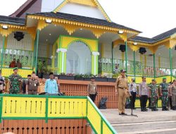 Polres Ketapang Gelar Apel Pasukan Pengamanan MTQ Ke 30 Tingkat Provinsi