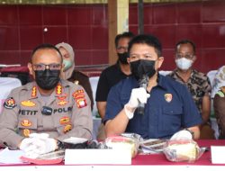 Sebanyak 3,031 Kilogram Sabu dan 948 Butir Pil Jenis Ekstasi di Musnahkan Polda Kalbar