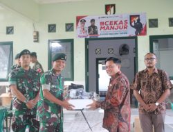 Yonif Raider 300/Bjw dukung program “Cekas Manjur” Dinas Kesehatan Kabupaten Cianjur