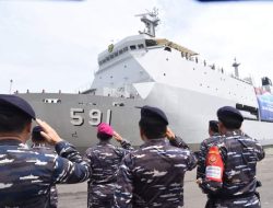 Kasal Pimpin Apel Gelar Pasukan PAM VVIP Presidensi G20 di Koarmada II