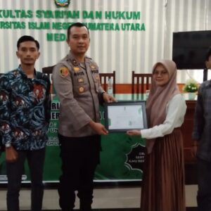 Kapolsek Percut Sei Tuan Kompol M Agustiawan ST,SIK Menjadi Narasumber Dalam Dialog Publik