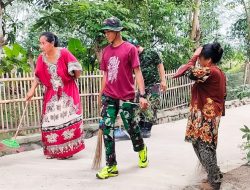 Satgas TMMD Bangun Desa Warga Ngidam TNI Turut Melaksanakan Korve