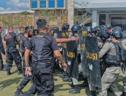 Latihan Peningkatan Kemampuan Satbrimob Polda Kalbar