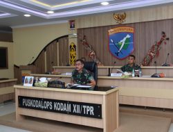 Pangdam XII/Tpr Ikuti Vicon Bersama Kasad