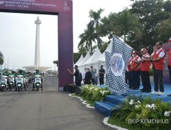 Menhub Lepas Touring Mobil Listrik Jakarta-Bali