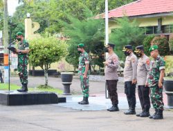 Pimpin Apel Pagi Di Polres Ketapang, Dandim 1203 Ketapang Sebut Soliditas TNI – POLRI Di Ketapang Sangat Baik