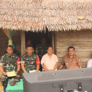 Dandim Mempawah Ikut Vicon Bersama Kepala Staf Angkatan Darat, Ini Yang di Bahas