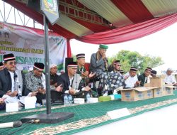 Mendoakan Kedamaian Dunia, Ribuan Orang Mengikuti Istigosah Nusantara di Makorem 063 SGJ