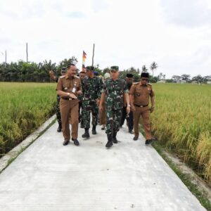 Dandim 0509 Dampingi Tim Wesev Tinjau Lokasi TMMD ke 115