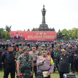 Gelar Pasukan dan Peralatan, Kapolri Dan Panglima TNI Ingin KTT G20 Berjalan Sukses