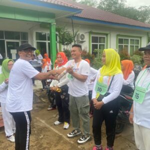 Sahlut,,!! Dengan Menggunakan Aplikasi SIPGA, Hari Kesehatan Nasional Ke-58 Tahun 2022 Polsek Kuala Mandor B Pecahkan Rekor Muri