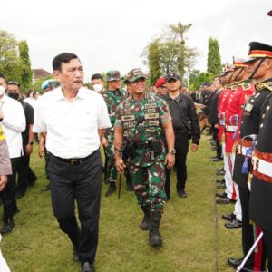 Panglima TNI Leads Ceremony to Hold VVIP Security Force Ready for The G20 Presidency
