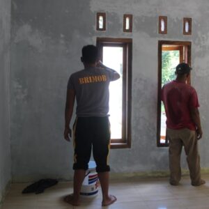 Satgas TMMD Kodim 0612/Tsm : Pengerjaan Rehab Rutilahu Sudah Mencapai 99%
