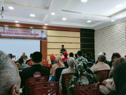 Forum Pers Independent Indonesia (FPII) Korwil Bukittinggi Agam hadir diacara Sosialisasi Pembinaan Organisasi Kemasyarakatan Kota Bukittinggi