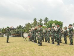 Danramil 11 Pebayuran Pimpin Gladi Penutupan TMMD ke 115