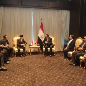 Tingkatkan Kerja Sama Perdagangan, Wapres Harapkan MoU Joint Trade Committee Indonesia – Mesir segera Ditandatangani