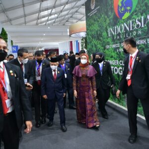 Wapres Tinjau Paviliun Indonesia pada UNFCCC Sharm El-Sheikh
