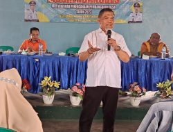 KUNJUNGI DAPIL, JUNAIDI AJAK MASYARAKAT PEDULI KONDISI POLITIK BAGI MASA DEPAN BANGSA