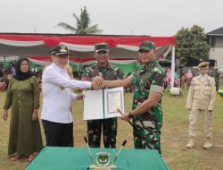Penutupan TMMD Pj Bupati Bekasi Berikan Apresiasi Kepada Dandim 0509 Kabupaten Bekasi