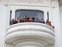 Dandim 0509 Sambut Kujungan Ketua Umum Persit Kartika Chandra Kirana di Museum Gedung Juang Tambun