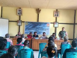 Warga Gunakan BLT – DD Untuk Keperluan Sehari-Hari di Berikan Himbauan Oleh Babinsa Sebarra