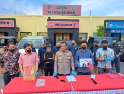 Polresta Cirebon Ungkap Kasus Pencurian Kendaraan Bermotor Roda Empat Jaringan Jawa-Sumatera