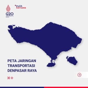 Peta Jaringan Transportasi Denpasar Raya