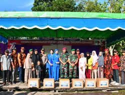 Wakil Komandan Pangkalan Utama TNI AL XII Pontianak Melepas Napak Tilas Aruk 77 KM Mengenang Sejarah Yonif 5 KKO AL Tahun 1974