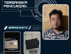 Pencuri Yang Beraksi di Rumah Kosong di Gg. Nusantara Diringkus Polisi