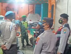 Peduli Kesehatan Warga, Kodim 0808/Blitar Bersama Polres Blitar Gelar Patroli Gabungan Dan Penegakan Protkes