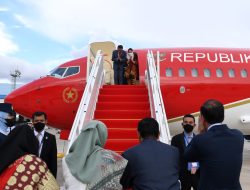 Presiden Jokowi dan Ibu Iriana Bertolak Menuju Tanah Air