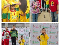 Ifrassel Cinta Maheswari Atlet Termuda Se Kota Pekanbaru Menorehkan Medali Cabor Senam Gymnastic Artistic